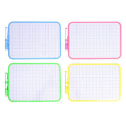 Доска для рисования двухсторонняя, с маркером-стиралкой, МИКС