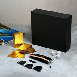 Мужской набор с машинкой для стрижки Лучшему мужчине, 24 х 22,6 см