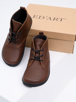 Ботинки женские демисезонные 208.NATAbl.Светло-коричневая оттима/Байка