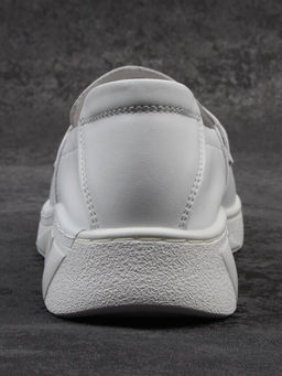 06-YE290-2 WHITE Туфли женские (натуральная кожа)