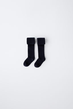 2-PACK OF PLAIN TIGHTS