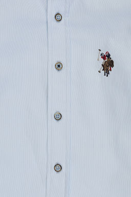 Erkek Гocuk AГДk Mavi Uzun Kollu Basic GГmlek - U.s. polo assn фото 3