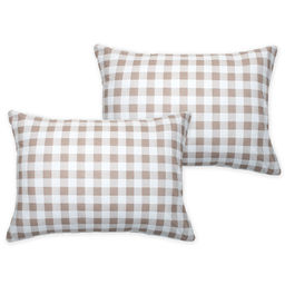 Набор наволочек 50х70 Традиция, поплин, 100% хлопок, пл. 118 гр./кв. м., Клетка Виши ВБ  фото 2