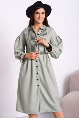 Платье Celentano 5051 приглушенный шалфейный  фото 3