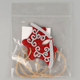 Новогоднее украшение Колокольчики, на клеевой основе - Simaland фото 6