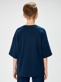 ACOOLA / Футболка детская для мальчиков Moric холодный синий фото 2