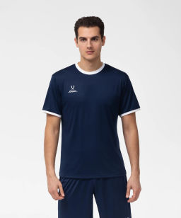 Футболка футбольная JOGEL CAMP Origin, темно-синий/белый