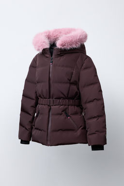 WATER-RESISTANT AND WINDPROOF DOWN PUFFER JACKET WITH BELT RECCO® SYSTEM SKI COLLECTION - Zara фото 19
