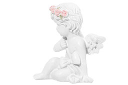 Статуэтка 9*7*10,5 см "Ангелочек с бантом"