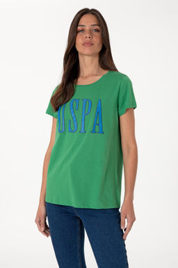 Kad_n A__k Ye_il Bisiklet Yaka Ti__rt Sepette S_rpriz _ndirim - U.s. polo assn фото 8