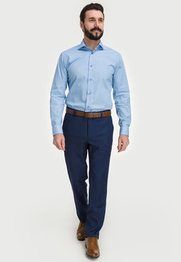 Сорочка мужская длинный рукав GREG 220/139/BL/Z