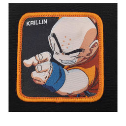 Бейсболка CAPSLAB арт. CL/DBZ3/1/KRI4 Dragon Ball Krillin (черный / рыжий)  фото 3