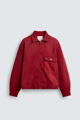RELAXED FIT DENIM JACKET - Zara фото 8