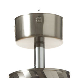 Спот «Алисер» GU10 серебро 7.5×7.5×20 см