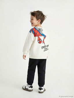 Spider-Man Bask?l? Erkek ?ocuk E?ofman Tak?m