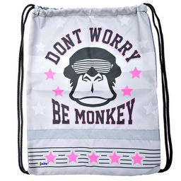 Мешок для обуви Family 1 отделение 33×42 см светоотражающая лента