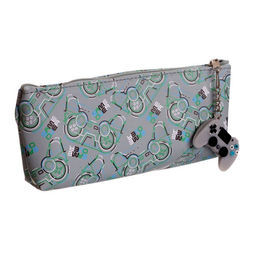 Пенал школьный на молнии «Джойстик», с подвеской, МИКС