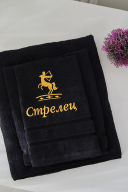 14418/10 Знаки зодиака полотенце махровое плотность 350гр