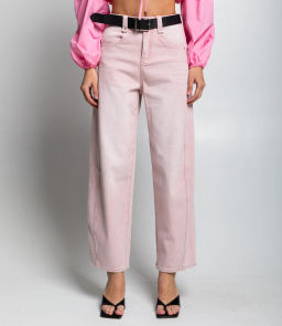 Джинсы #КТ89521, светло-розовый - Dommod фото 2