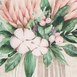 Набор полотенец Этель Букеты 45х60см - 3 шт, репс 167г/м2, 100 % хл  фото 3