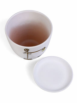 Горшок для цветов Вечер, керамика, с поддоном, набор 4 шт.: 400 мл, 1 л, 2.5 л, 5 л - Simaland фото 5