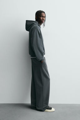 PANTAL?N JOGGER RELAXED FIT B?SICO / Antracita oscuro - Zara фото 4