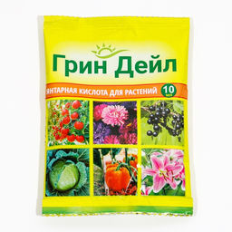Цена за 10 шт. Янтарная кислота "Грин Дейл", 10 мл