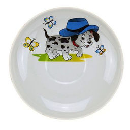 Цена за 2 шт. Блюдце чайное 140мм Озорные щенки 087112