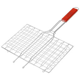 Решётка-гриль Maclay, универсальная, хромированная сталь, 50x34 см, рабочая поверхность 34x23 см  фото 4