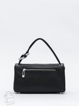 Сумка женская кожаная 8067Q black Polina&Eiterou