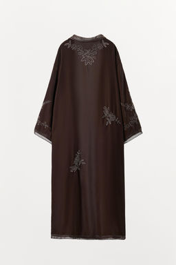 VELVET BEADED KIMONO - LIMITED EDITION - Zara фото 7