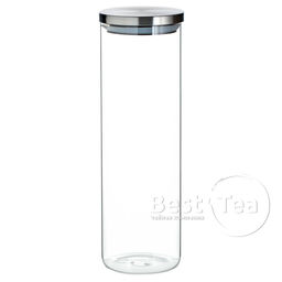 Стеклянная банка с металлической крышкой 2 л, 31х10 см