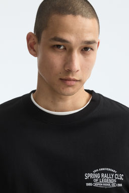 Camiseta con motivo estampado Loose Fit - H&m фото 28