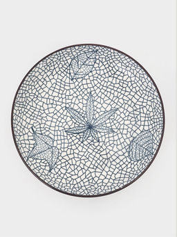 Набор тарелок Доляна Japan, 4 шт., 630 мл, d=20.5 см, h=4 шт., фарфор, белый