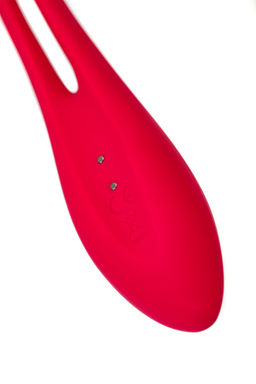 Многофункциональный вибратор для пар Satisfyer Elastic Joy, красный  фото 17