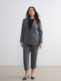 Loose Fit Kad?n Pileli Pantolon