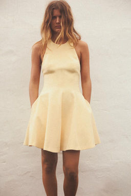 HALTER SHORT DRESS - Zara фото 9