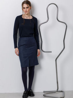 Юбка прямого силуэта