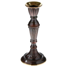 Цена за 2 шт. Подсвечник на 1 свечу «Кали», 14×6.5×6.5 см, латунь