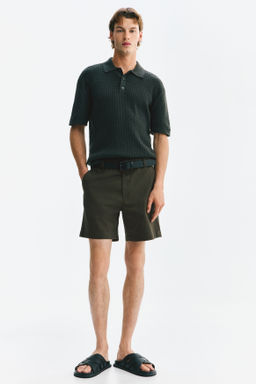 Chinos cortos de algod?n Regular Fit - H&m фото 7