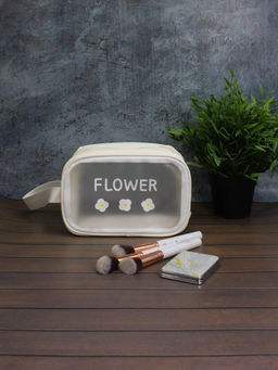 Косметичка "Daisy", white (14х20х9,5 см)