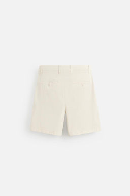 PLEATED REGULAR FIT BERMUDA SHORTS - Zara фото 26