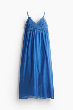 Vestido de tirantes con detalle bordado - H&m фото 8