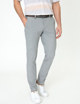 Черные зауженные брюки из плотной ткани - Cacharel фото 2