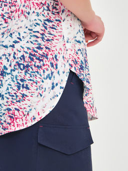 Блуза из вискозы с принтом