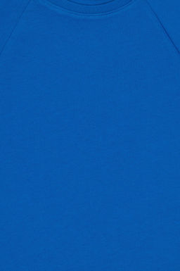 Erkek _ocuk Kobalt Kolsuz Bisiklet Yaka Ti__rt Sepette S_rpriz _ndirim - U.s. polo assn фото 3