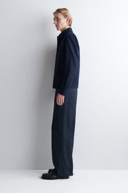 PANTAL?N ALGOD?N Y LINO RELAXED FIT STRAIGHT LEG - H&m фото 4