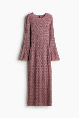 Vestido ajustado en punto jacquard