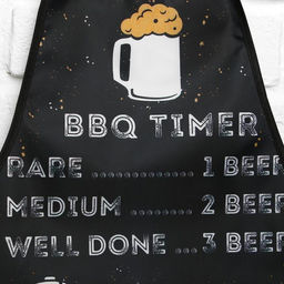 Кухонный фартук Мужество имеет значение и прихватка