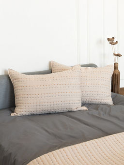 Наволочки декоративные 50x70 (2шт) бежевый